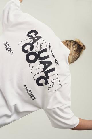 Interlock Oversized Boxy T-Shirt