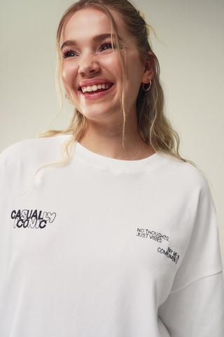 Interlock Oversized Boxy T-Shirt