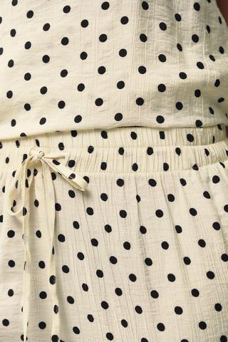 Polka Dot Wide Leg Pants