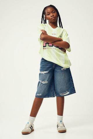 Baggy Denim Jorts