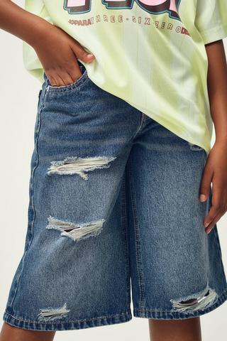 Baggy Denim Jorts
