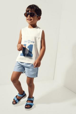 Stripe Swim Shorts
