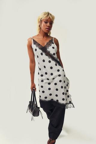 Polka Dot Slip Dress