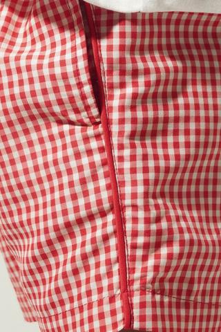 Gingham Swim Shorts