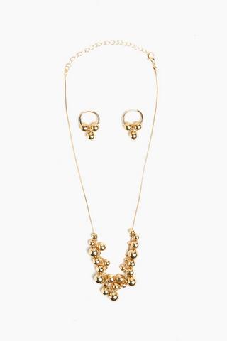 Earrings And Necklace Set