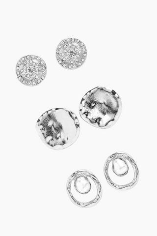 3 Pack Stud Earrings