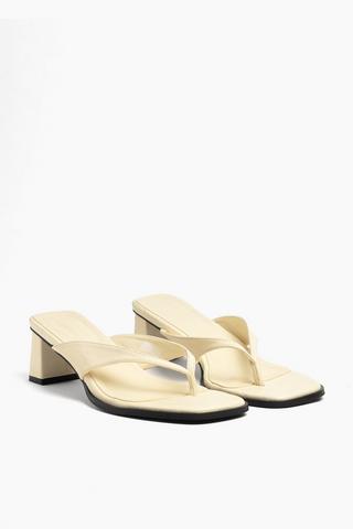 Thong Block Heel