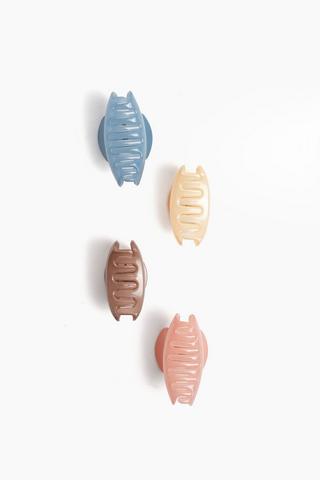 4 Pack Mini Hair Claws