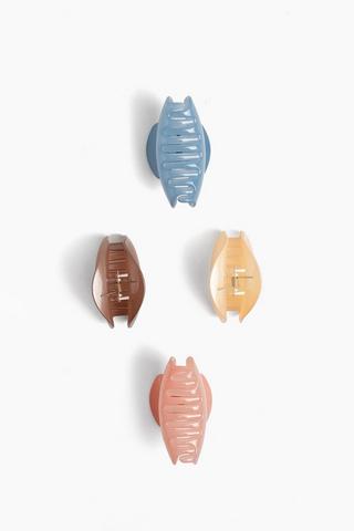 4 Pack Mini Hair Claws