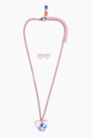 Lilo Necklace And Earring Combo