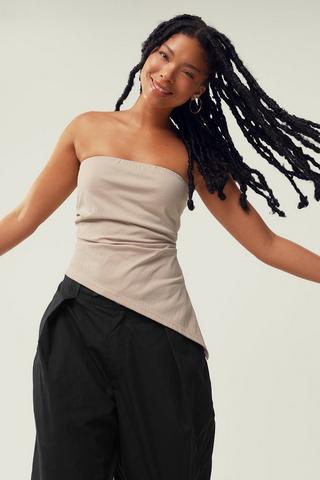Asymmetrical Bandeau Top