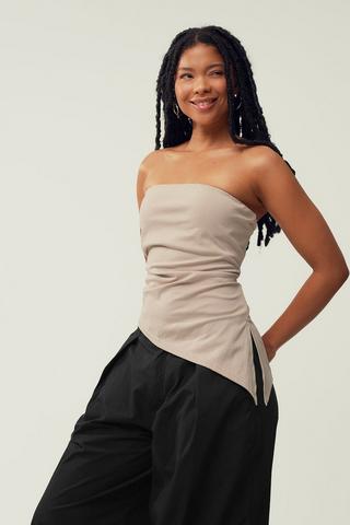 Asymmetrical Bandeau Top