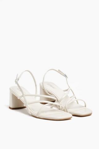 Strappy Block Heel