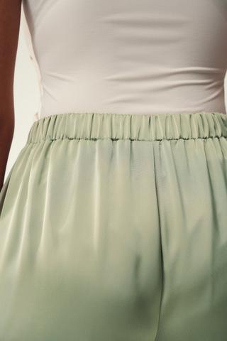 Satin Wide Leg Pants
