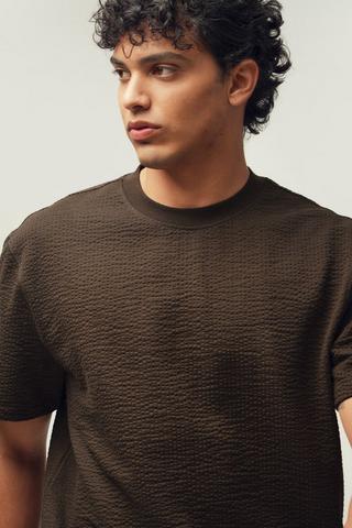 Relaxed Textured T-Shirt