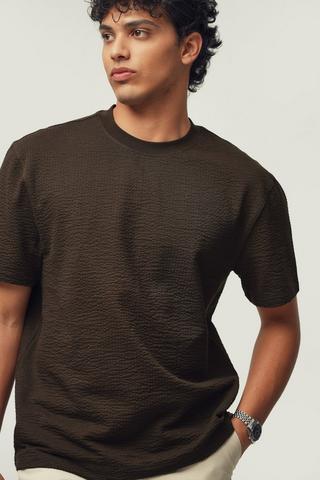 Relaxed Textured T-Shirt