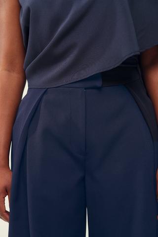 Tailored Wide Leg Pants