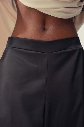 Satin Wide Leg Pants