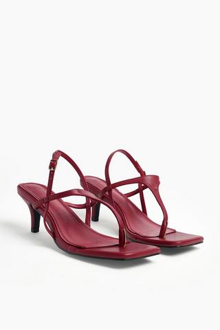 Thong Kitten Heel