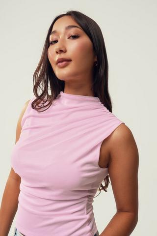 Mesh Fitted Top