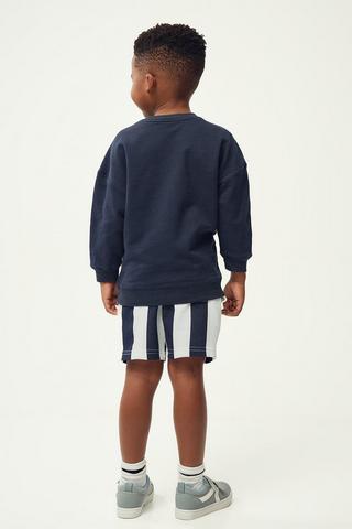 Sweat Top And Shorts Set