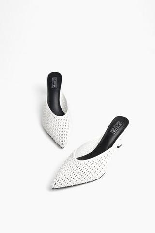 Mesh Court Heel