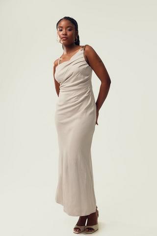 Asymmetrical Column Dress