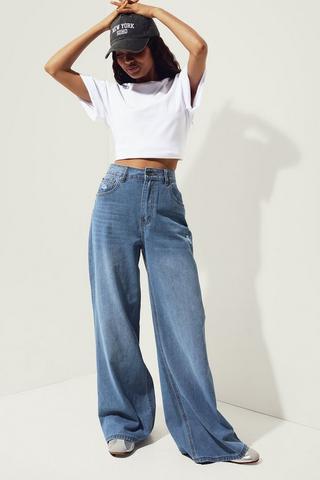 Super Wide Leg Denim