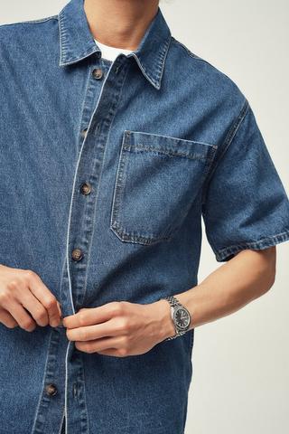 Relaxed Denim Shirt