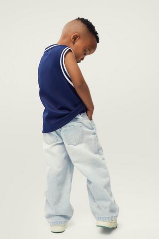 Rigid Wide Leg Denim