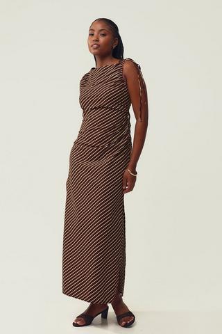 Stripe Column Dress