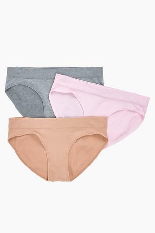 3 Pack Seamless Bikini