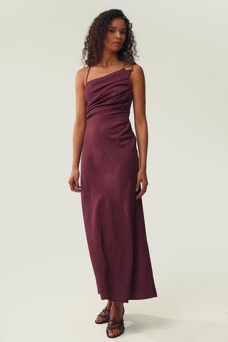 Asymmetrical Column Dress