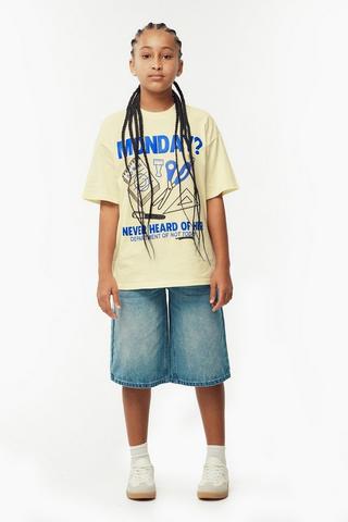 Baggy Denim Jorts