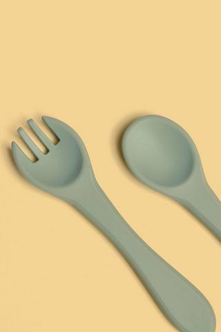 2-Pack Silicone Cutlery Set