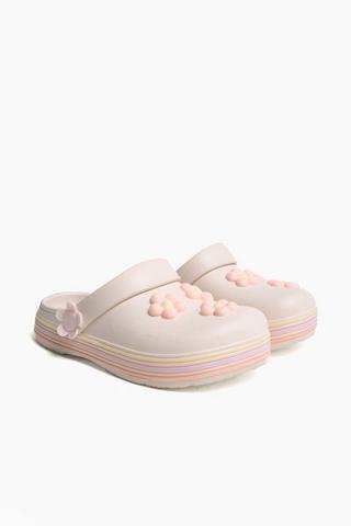 Floral Clogs