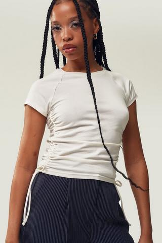 Ribbed Fitted Top
