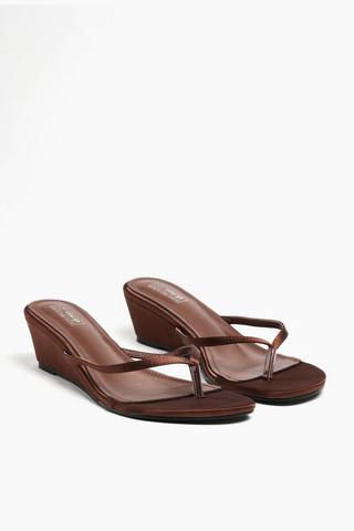 Thong Wedge Heel