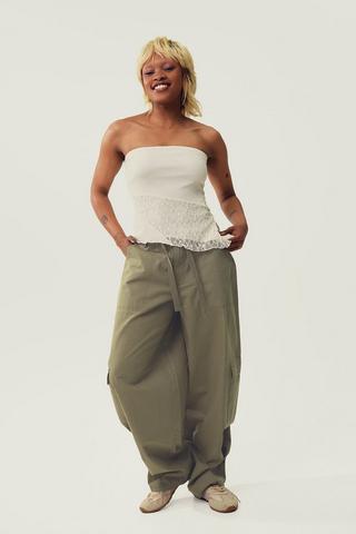 Baggy Barrel Pants