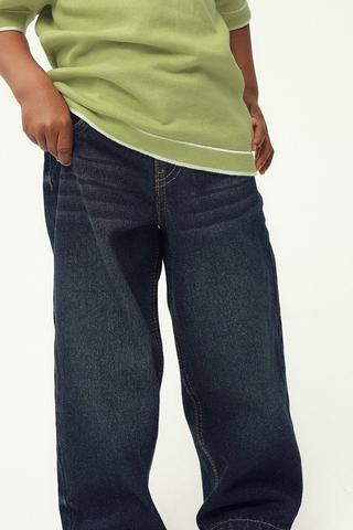 Rigid Wide Leg Denim