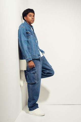 Baggy Cargo Denim