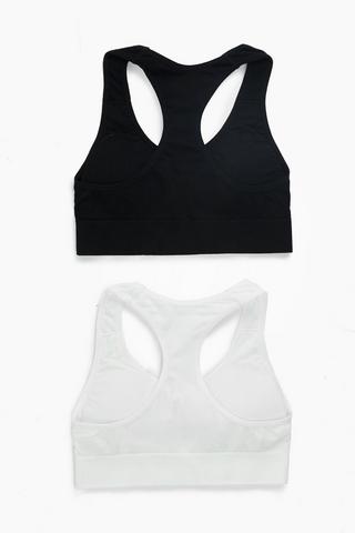 2 Pack Crop Bras