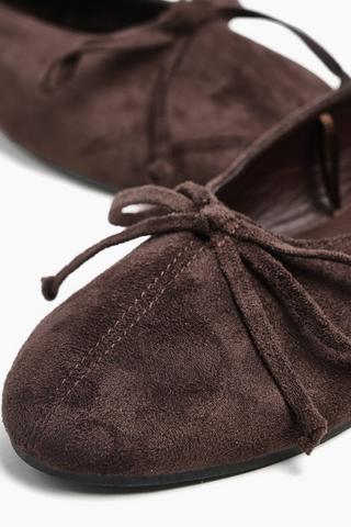 Suede Pump