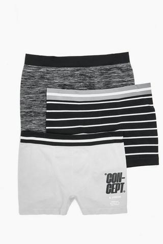3 Pack Seamless Trunks