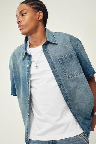 Relaxed Denim Shirt
