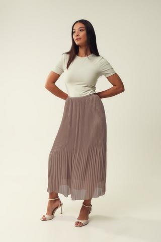 Pleated Skirt