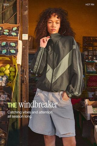 Oversized Windbreaker
