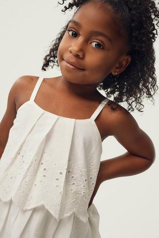 Anglaise Tiered Dress