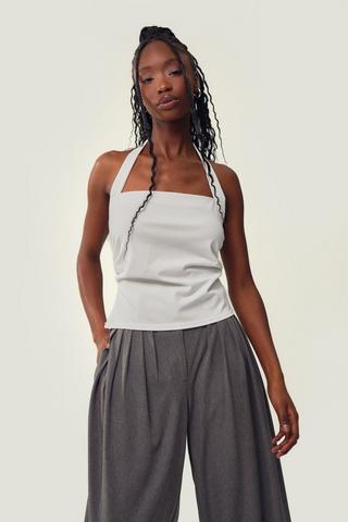 Interlock Halter Neck Top