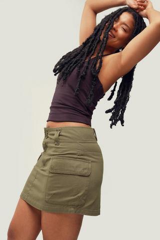 A-Line Mini Skirt